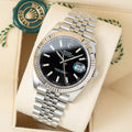 Rolex Datejust 41 Black Jubilee Full Set 2020 Ref 126334