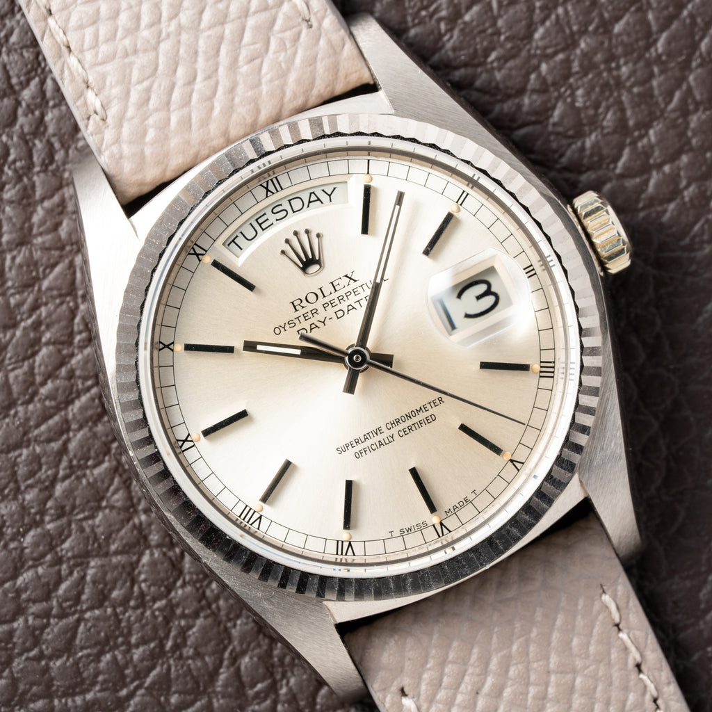 Rolex Day-Date Ref. 18039 White Gold President from 1978