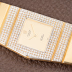 Rolex King Midas 'Cellini' 18k Yellow Gold Diamond Set Rare Second Series Ref.  Ref. 3580 from 1970s