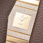 Rolex King Midas 'Cellini' 18k Yellow Gold Diamond Set Rare Second Series Ref.  Ref. 3580 from 1970s