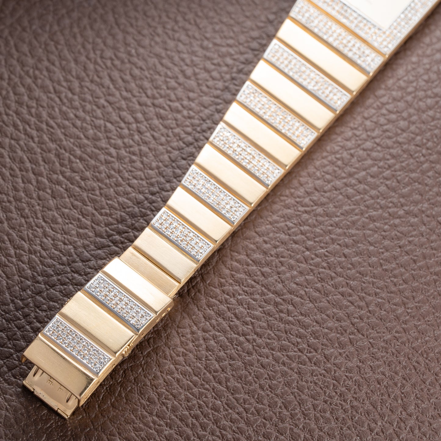 Rolex King Midas 'Cellini' 18k Yellow Gold Diamond Set Rare Second Series Ref.  Ref. 3580 from 1970s