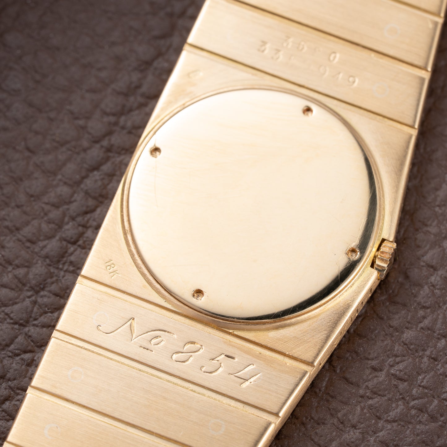Rolex King Midas 'Cellini' 18k Yellow Gold Diamond Set Rare Second Series Ref.  Ref. 3580 from 1970s