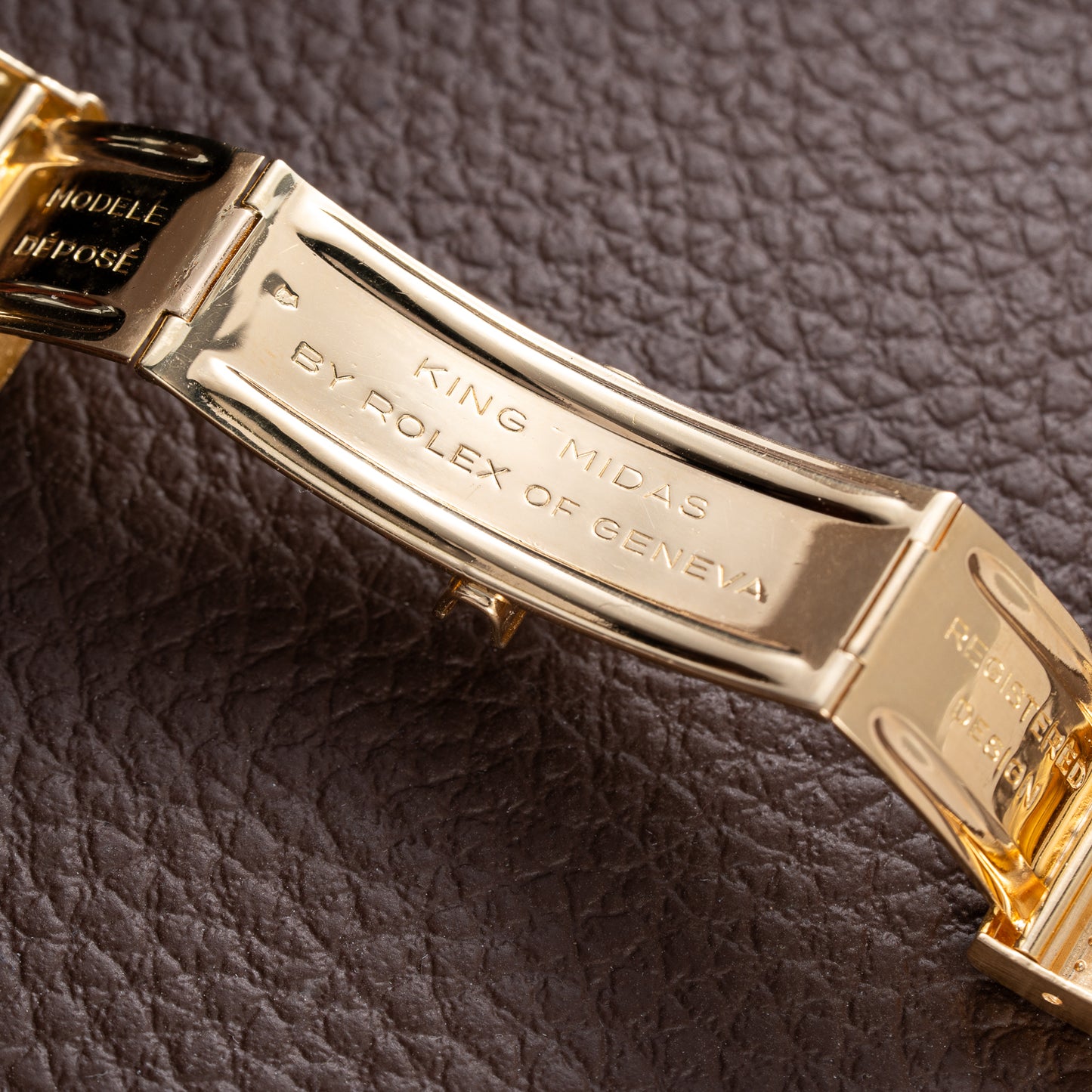 Rolex King Midas 'Cellini' 18k Yellow Gold Diamond Set Rare Second Series Ref.  Ref. 3580 from 1970s