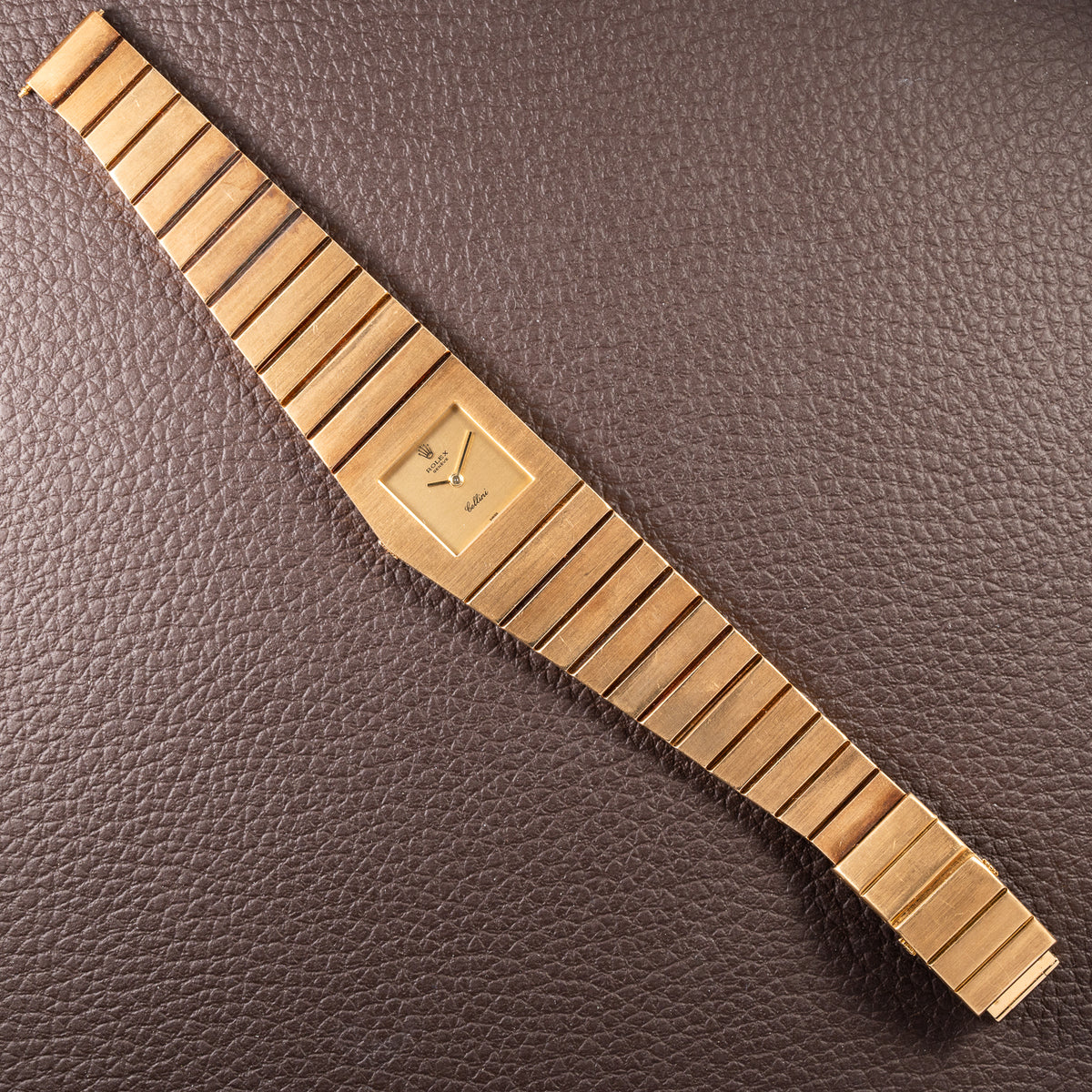 Rolex King Midas First Series 18k Yellow Gold with Rosé Oxidation Patina Ref. 9630