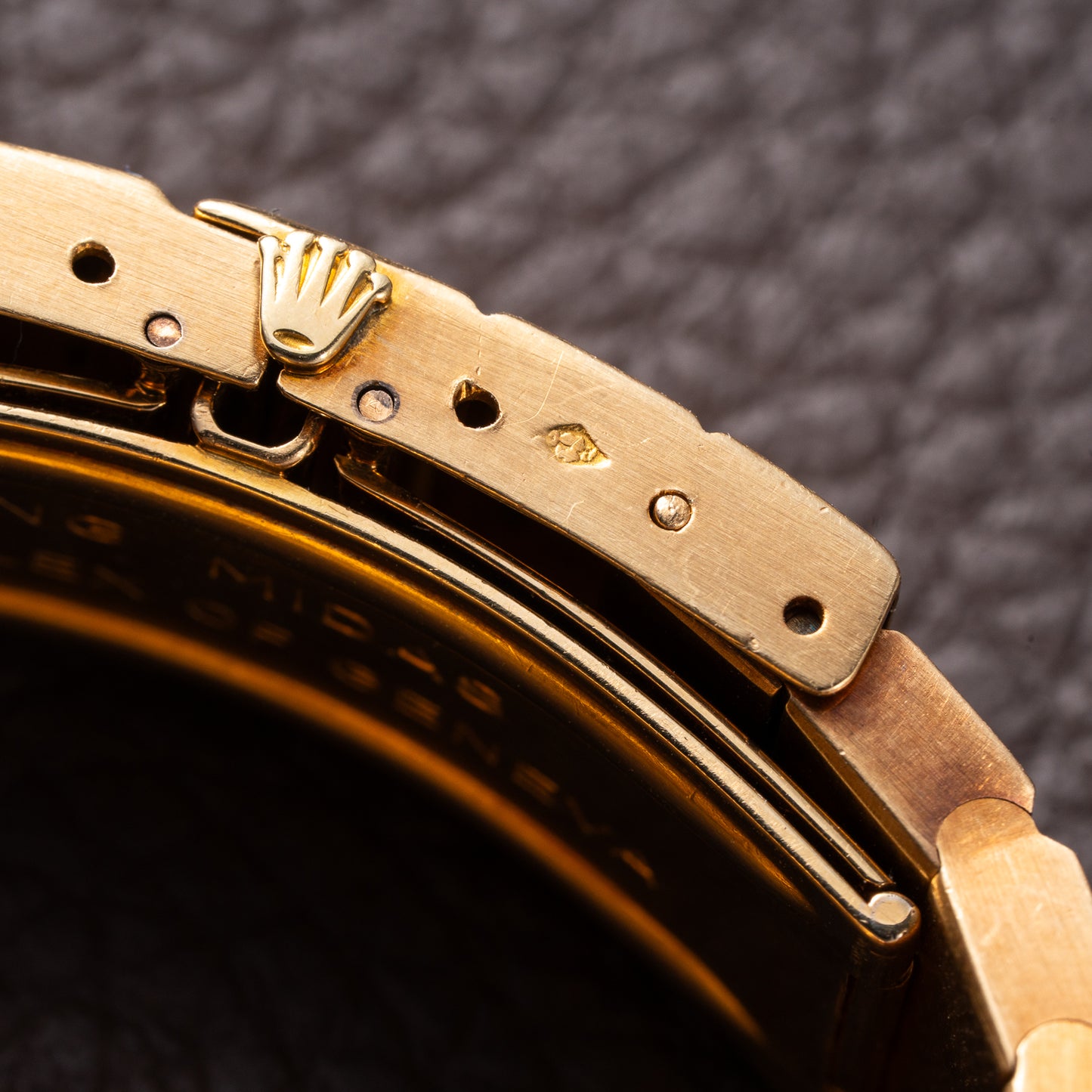 Rolex King Midas First Series 18k Yellow Gold with Rosé Oxidation Patina Ref. 9630