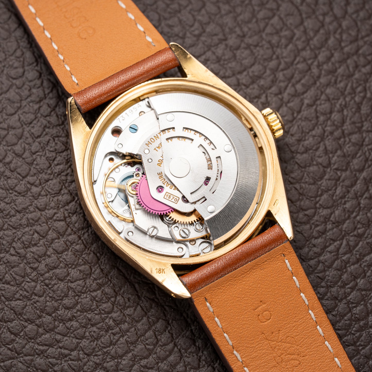 Rolex Oyster Perpetual  Ref 1005 18K Yellow Gold from 1968