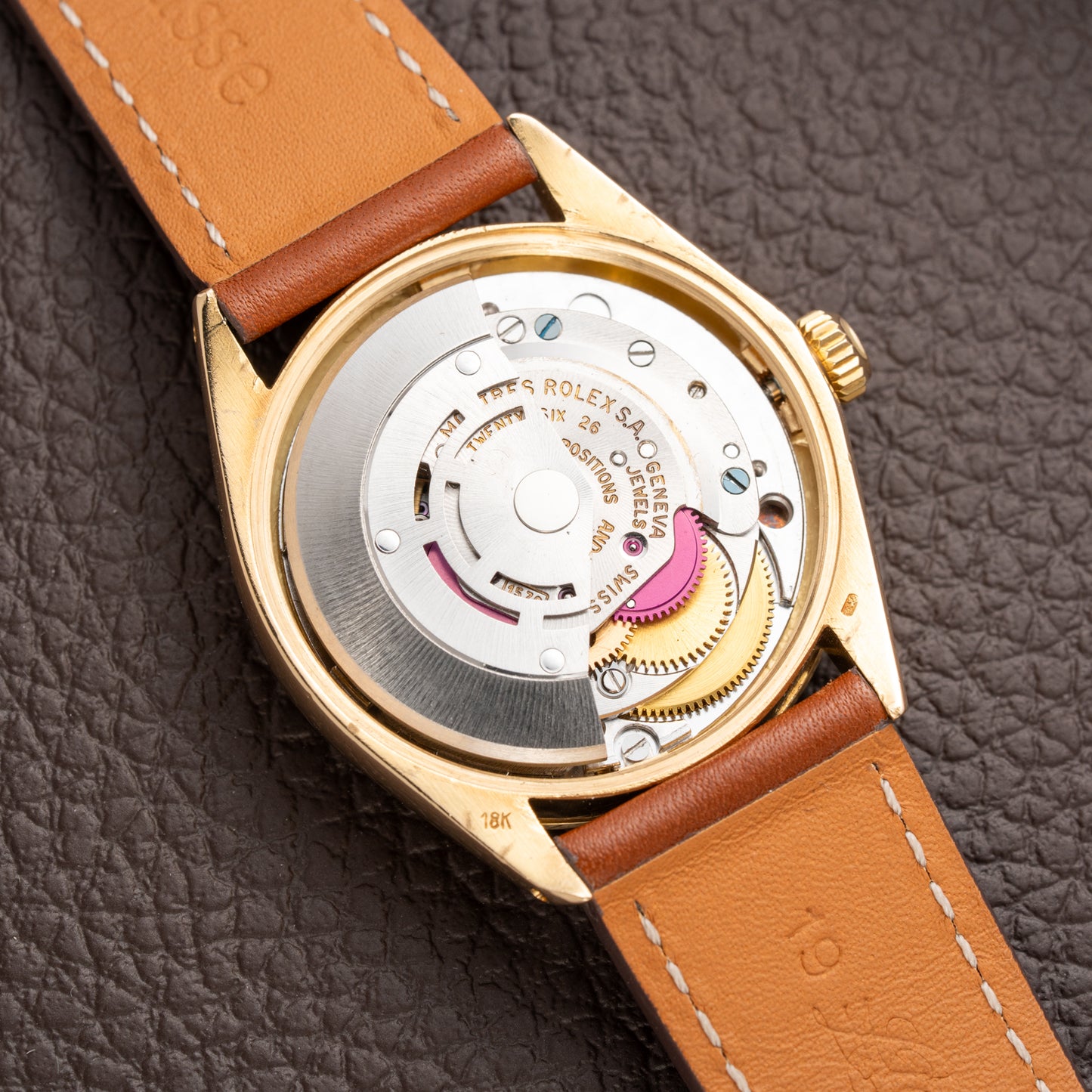 Rolex Oyster Perpetual  Ref 1005 18K Yellow Gold from 1968