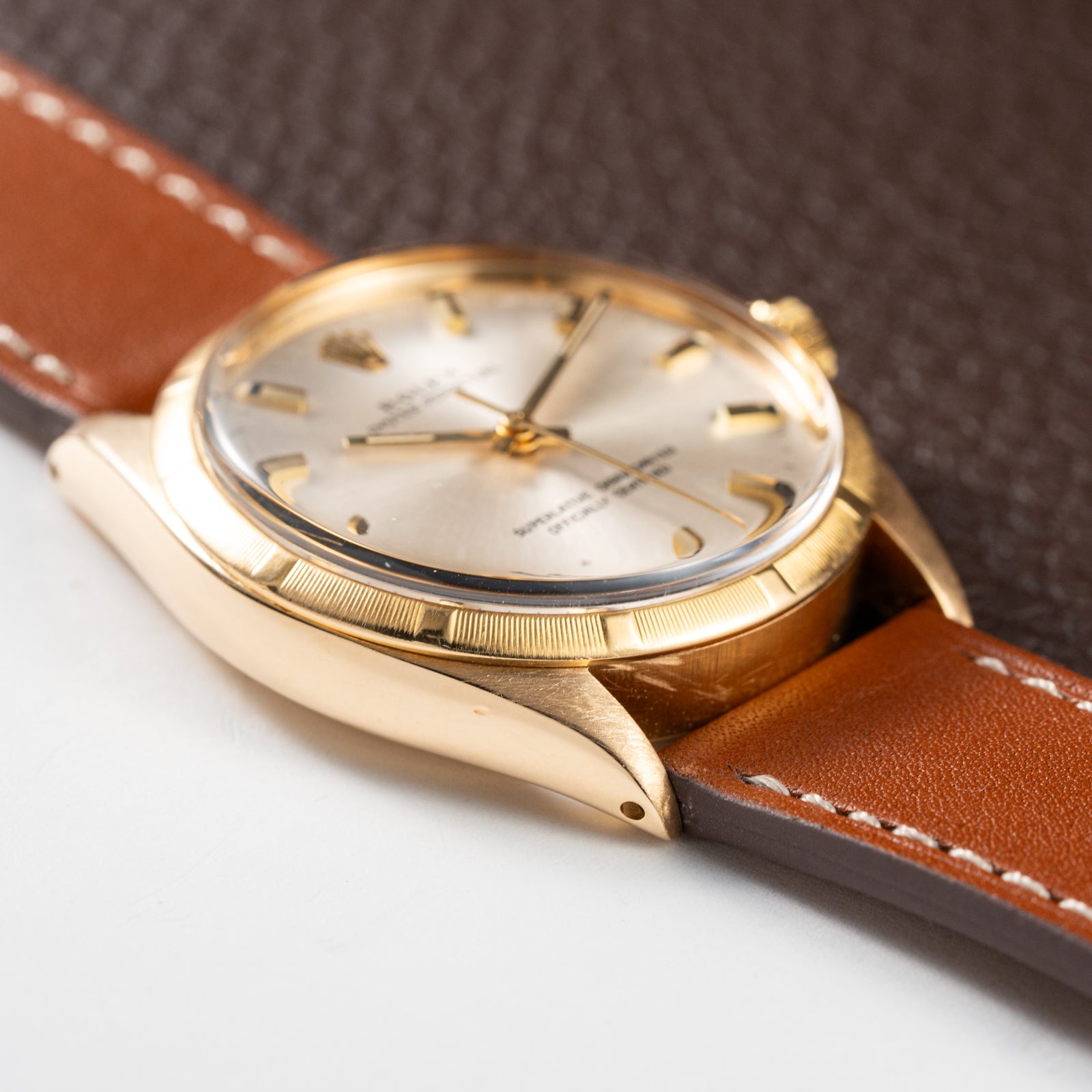 Rolex Oyster Perpetual  Ref 1005 18K Yellow Gold from 1968