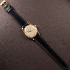 Rolex Precision 'Pontife' hands 18k Rosé Gold Fab. Suisse French Case from 1940s