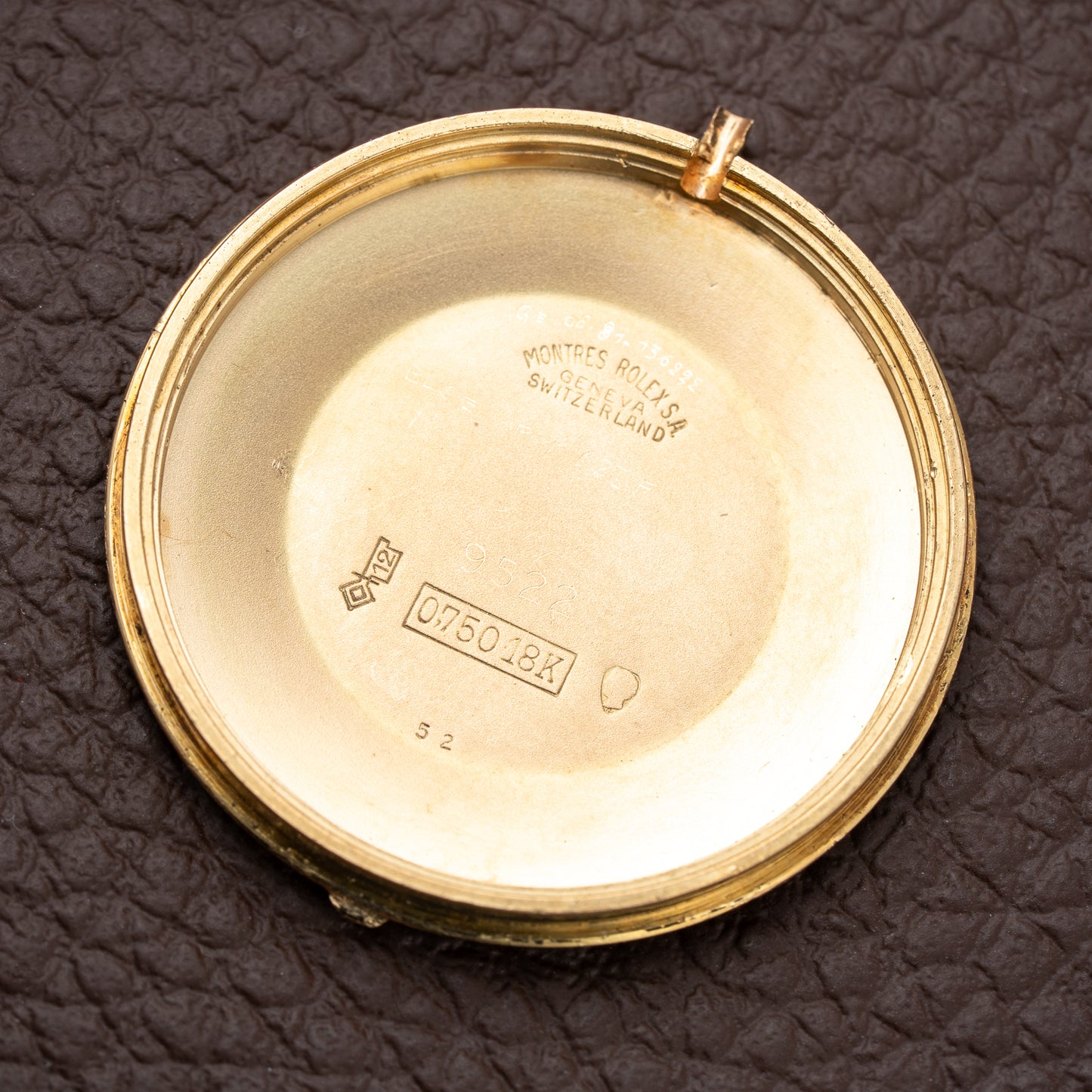 Rolex Precision “Disco Volante” UFO Grey Ghost Dial 18K Yellow Gold Ref. 9522 from 1950s