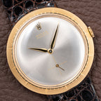Rolex Precision “Disco Volante” UFO Grey Ghost Dial 18K Yellow Gold Ref. 9522 from 1950s