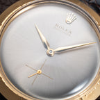 Rolex Precision “Disco Volante” UFO Grey Ghost Dial 18K Yellow Gold Ref. 9522 from 1950s