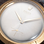 Rolex Precision “Disco Volante” UFO Grey Ghost Dial 18K Yellow Gold Ref. 9522 from 1950s