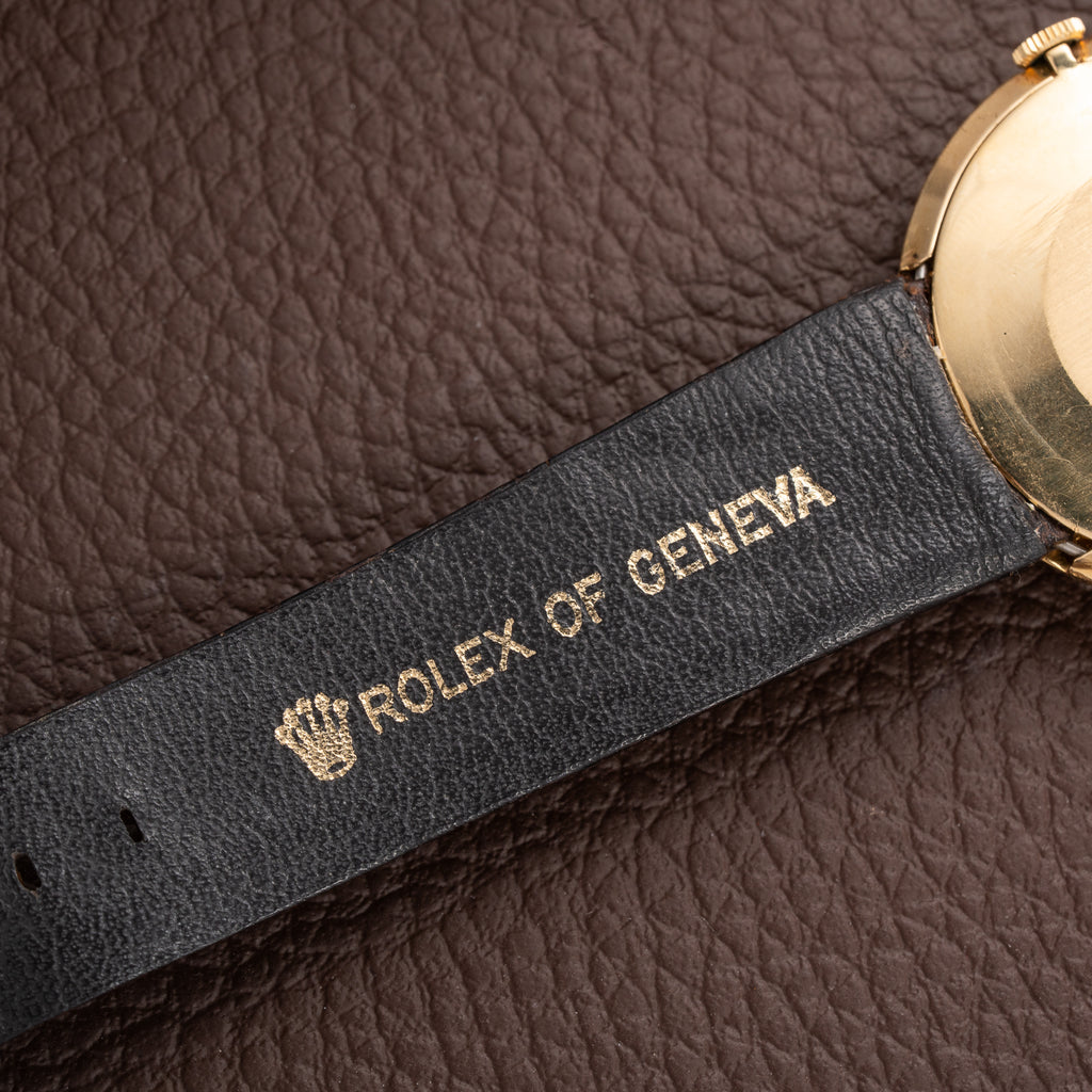 Rolex Precision “Disco Volante” UFO Grey Ghost Dial 18K Yellow Gold Ref. 9522 from 1950s