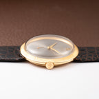 Rolex Precision “Disco Volante” UFO Grey Ghost Dial 18K Yellow Gold Ref. 9522 from 1950s