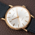 Rolex Precision Dress Watch Central Seconds 18K Yellow Gold Ref 9659 from 1950s