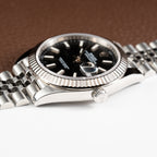 Rolex Datejust 41 Black Jubilee Full Set 2020 Ref 126334
