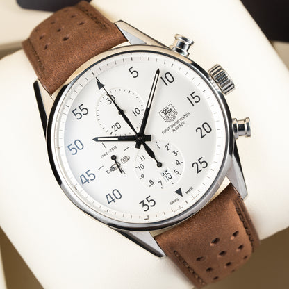 TAG Heuer Carrera Calibre 1887 SpaceX Special Limited Edition Ref. CAR2015.FC6321 from 2013