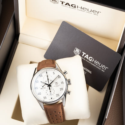 TAG Heuer Carrera Calibre 1887 SpaceX Special Limited Edition Ref. CAR2015.FC6321 from 2013