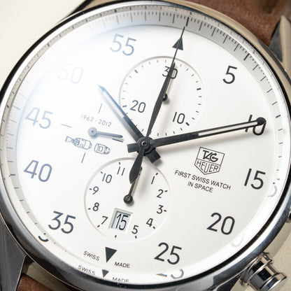 TAG Heuer Carrera Calibre 1887 SpaceX Special Limited Edition Ref. CAR2015.FC6321 from 2013
