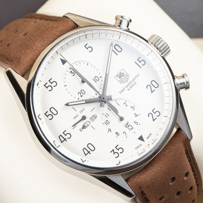 TAG Heuer Carrera Calibre 1887 SpaceX Special Limited Edition Ref. CAR2015.FC6321 from 2013