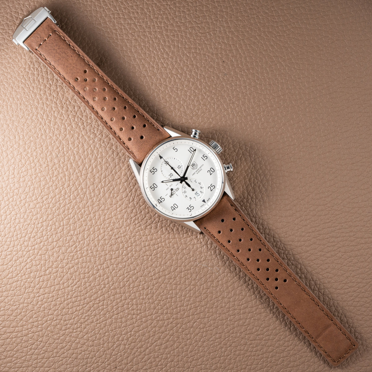 TAG Heuer Carrera Calibre 1887 SpaceX Special Limited Edition Ref. CAR2015.FC6321 from 2013