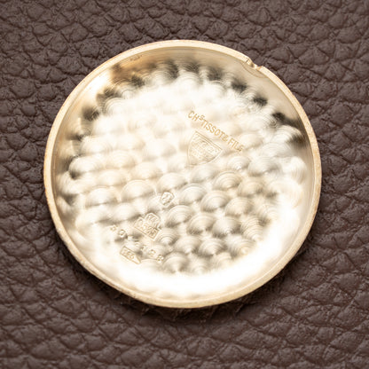 Tissot Antimagnetique Gold 14k Oversized with Tear Drop Lugs from the 1940s