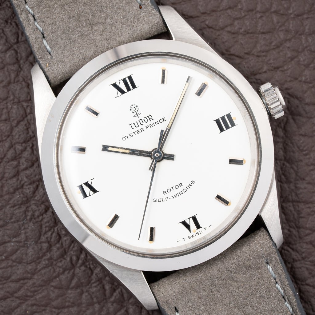 Tudor Oyster Prince Rotor Self-Winding White Roman Dial Ref. 7995 circa 1965