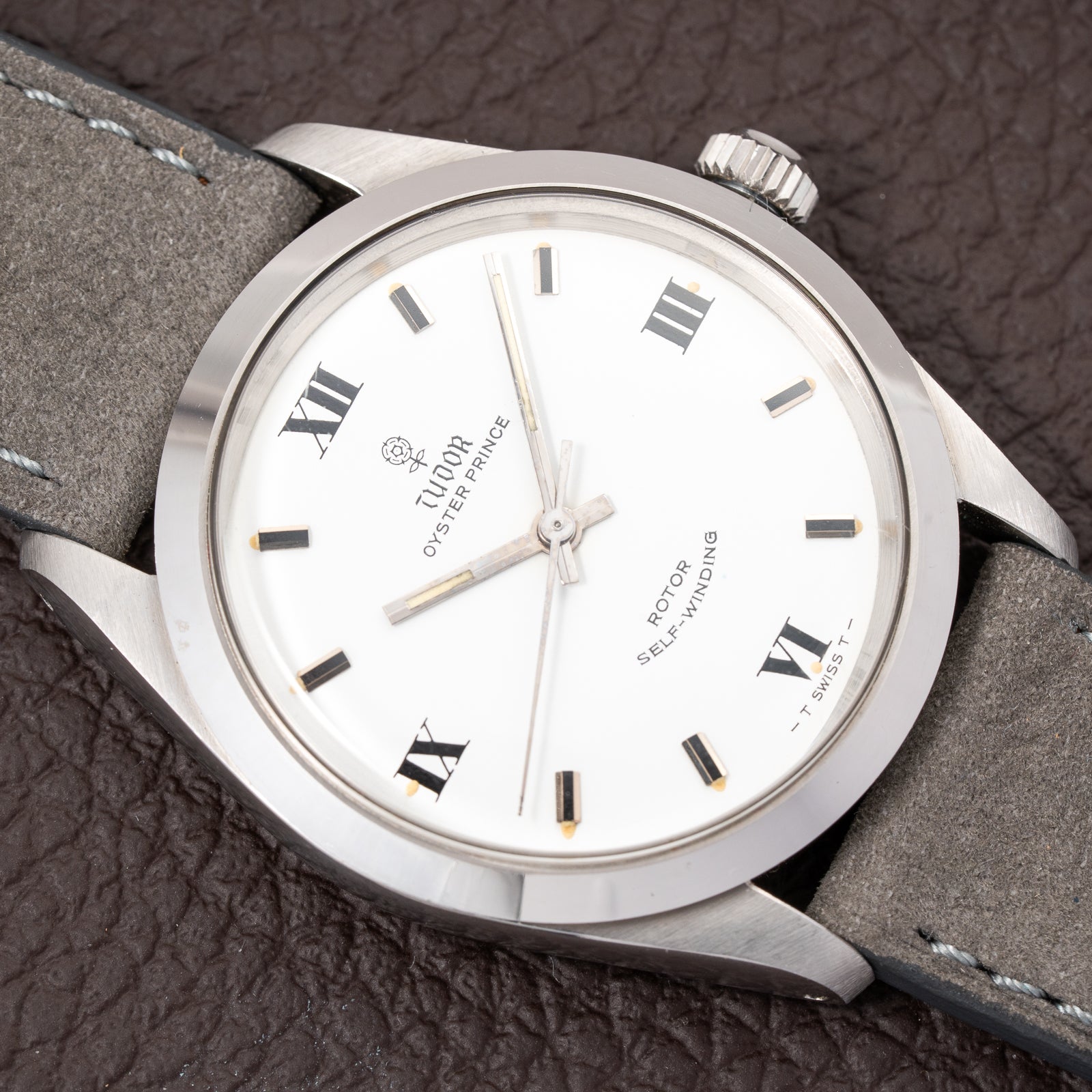 Tudor Oyster Prince Rotor Self-Winding White Roman Dial Ref. 7995 circa 1965