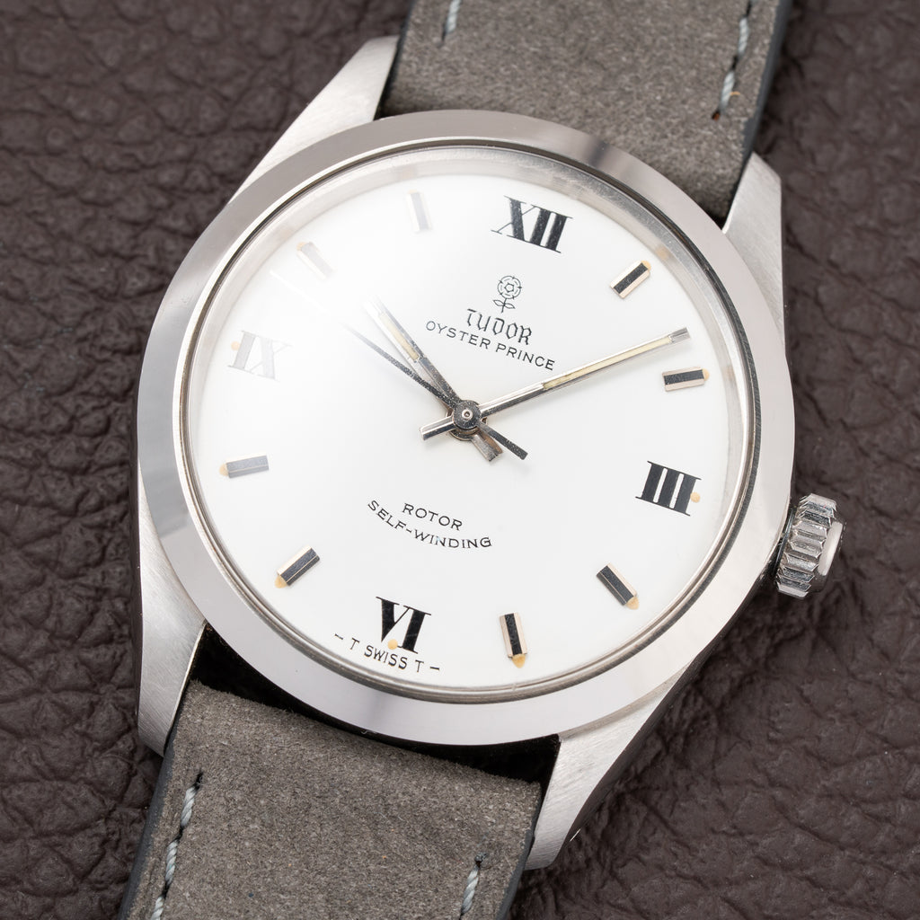 Tudor Oyster Prince Rotor Self-Winding White Roman Dial Ref. 7995 circa 1965