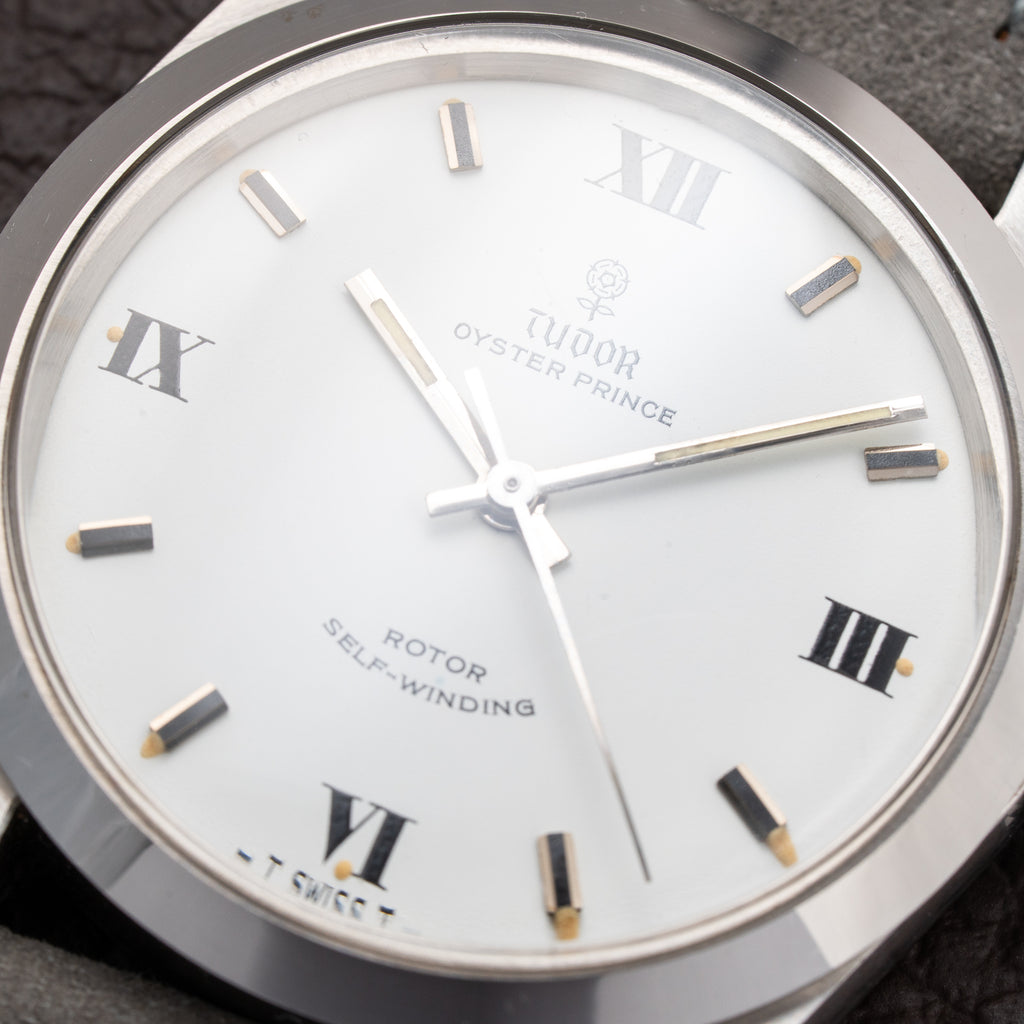 Tudor Oyster Prince Rotor Self-Winding White Roman Dial Ref. 7995 circa 1965
