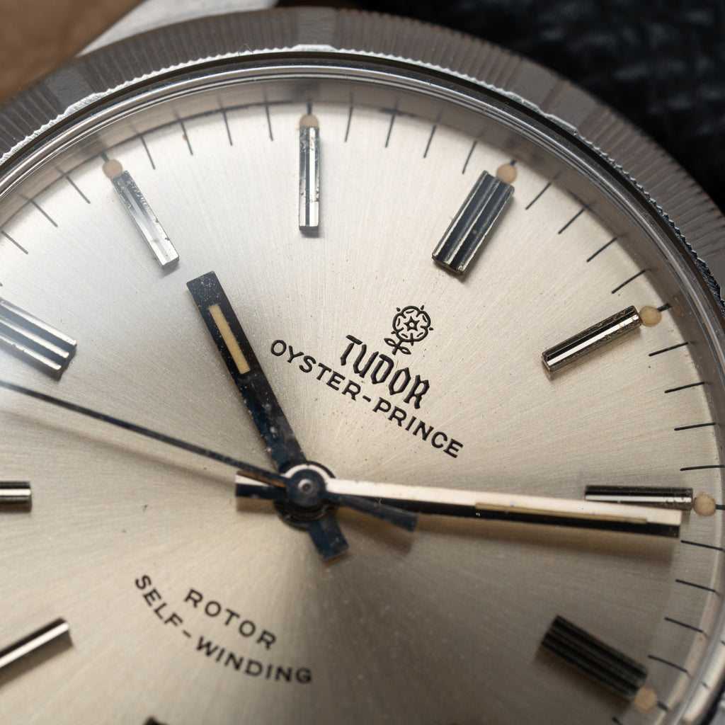 Tudor Oyster Prince Rare Bamboo Milled Bezel Rotor Self-Winding from 1966