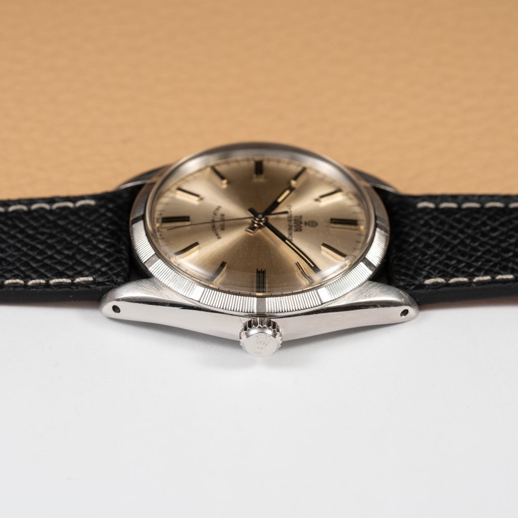 Tudor Oyster Prince Rare Bamboo Milled Bezel Rotor Self-Winding from 1966