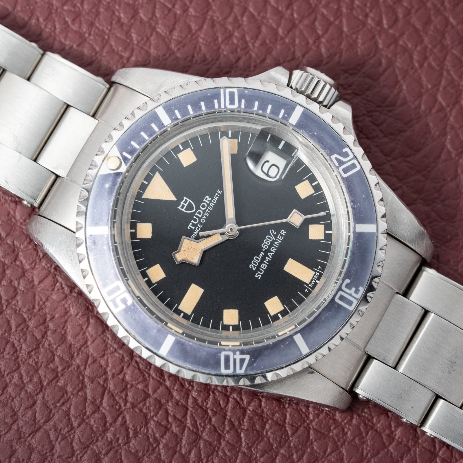 Tudor Submariner Snowflake Oyster Riveted Ref. 9411 from 1968