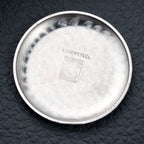 Universal Genève Compax Pink Salmon Dial Steel Fancy Lugs Calibre 285 Ref 22458 from 1940s
