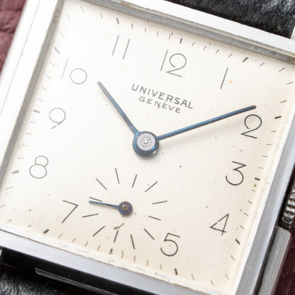 Universal Genève Square Dress Watch Art Deco Ref 7273 1940s