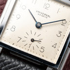 Universal Genève Square Dress Watch Art Deco Ref 7273 1940s