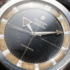 Universal Genève Polerouter Broad Arrow Nitelite Marker Ring Ref. 20217BA From 1960s