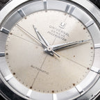 Universal Genève Polerouter Bumper Automatic Stainless Steel Cal. 138 Ref. 20217 from 1950s