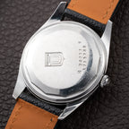 Universal Genève Polerouter Bumper Automatic Stainless Steel Cal. 138 Ref. 20217 from 1950s