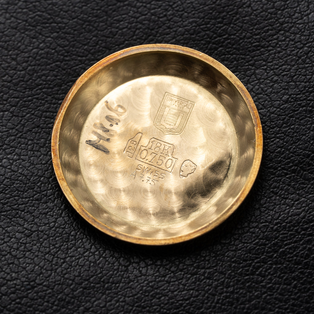 Universal Genève Polerouter DeLuxe 'Mini' Lady Automatic 18K Yellow Gold Ref. 17601 From 1960s