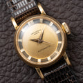 Universal Genève Polerouter DeLuxe 'Mini' Lady Automatic 18K Yellow Gold Ref. 17601 From 1960s