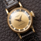 Universal Genève Polerouter DeLuxe 'Mini' Lady Automatic 18K Yellow Gold Ref. 17601 From 1960s