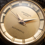 Universal Genève Polerouter DeLuxe 'Mini' Lady Automatic 18K Yellow Gold Ref. 17601 From 1960s
