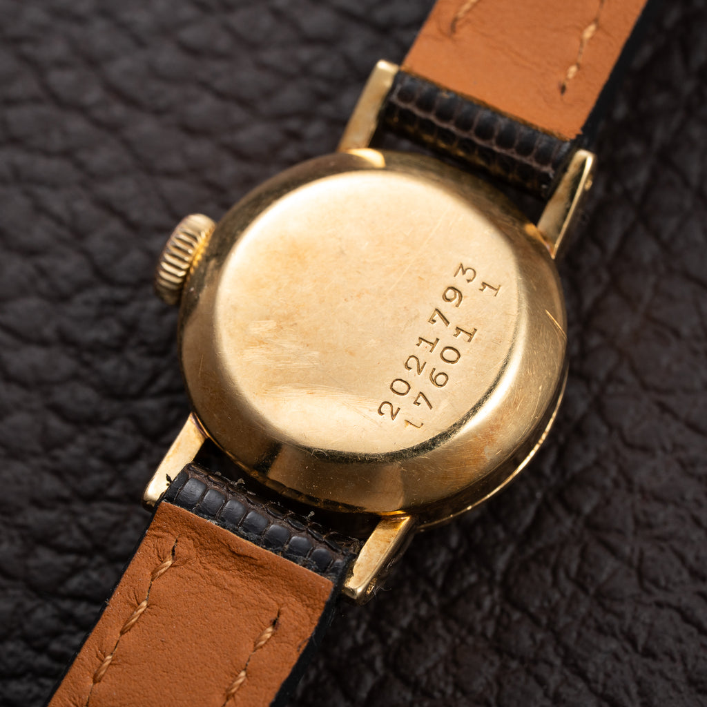 Universal Genève Polerouter DeLuxe 'Mini' Lady Automatic 18K Yellow Gold Ref. 17601 From 1960s