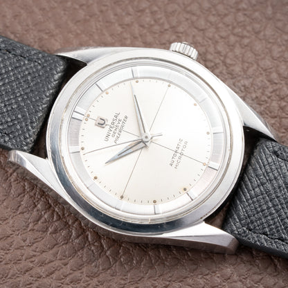 Universal Genève Polerouter Microrotor Automatic Gérald Genta Design Ref. 20360-2 from 1950s