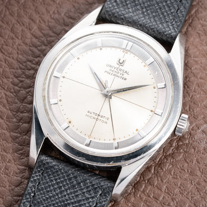 Universal Genève Polerouter Microrotor Automatic Gérald Genta Design Ref. 20360-2 from 1950s