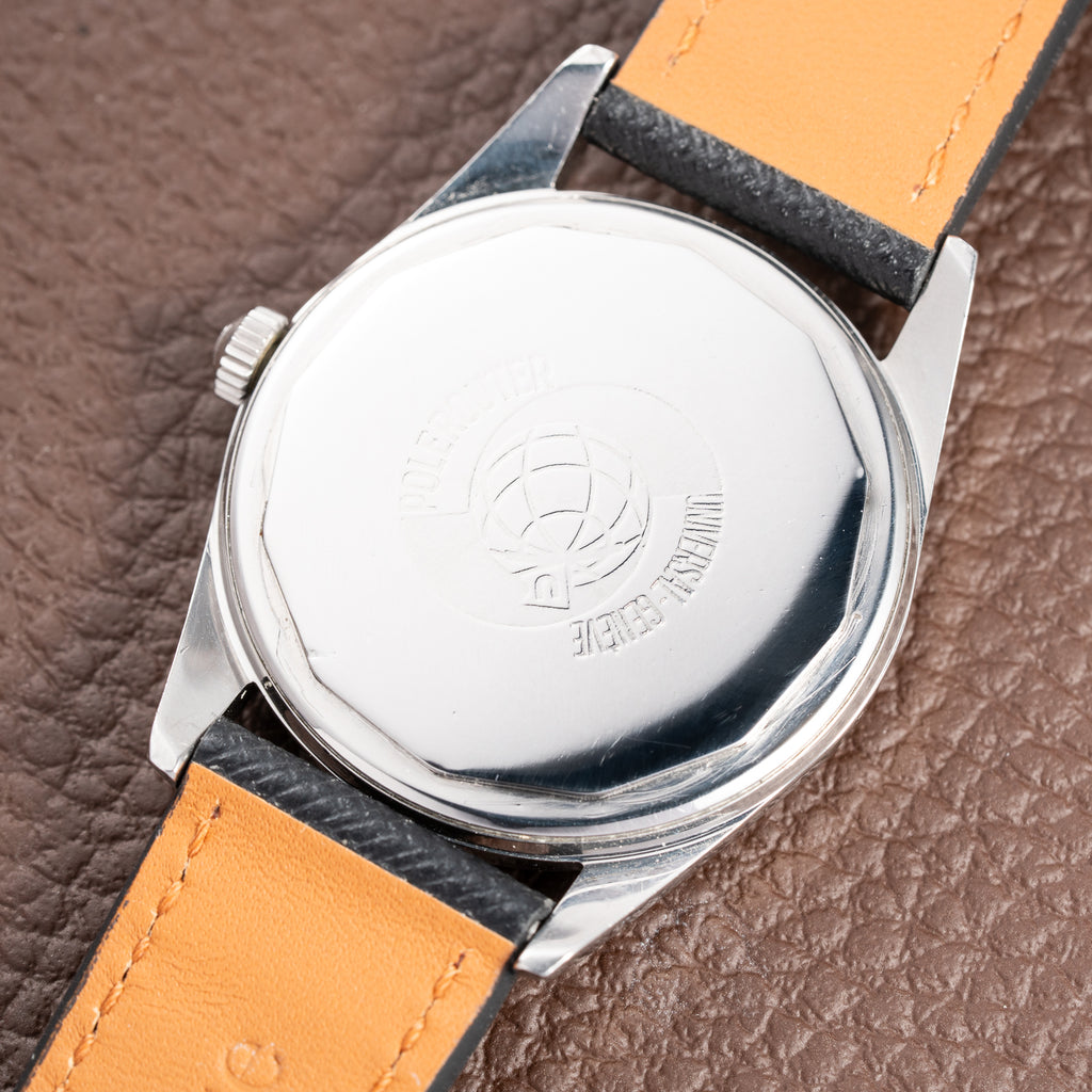 Universal Genève Polerouter Microrotor Automatic Gérald Genta Design Ref. 20360-2 from 1950s