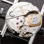 Universal Genève Polerouter Micro-Rotor Tropical Black Crosshair Dial Ref. 204610 From 1960s