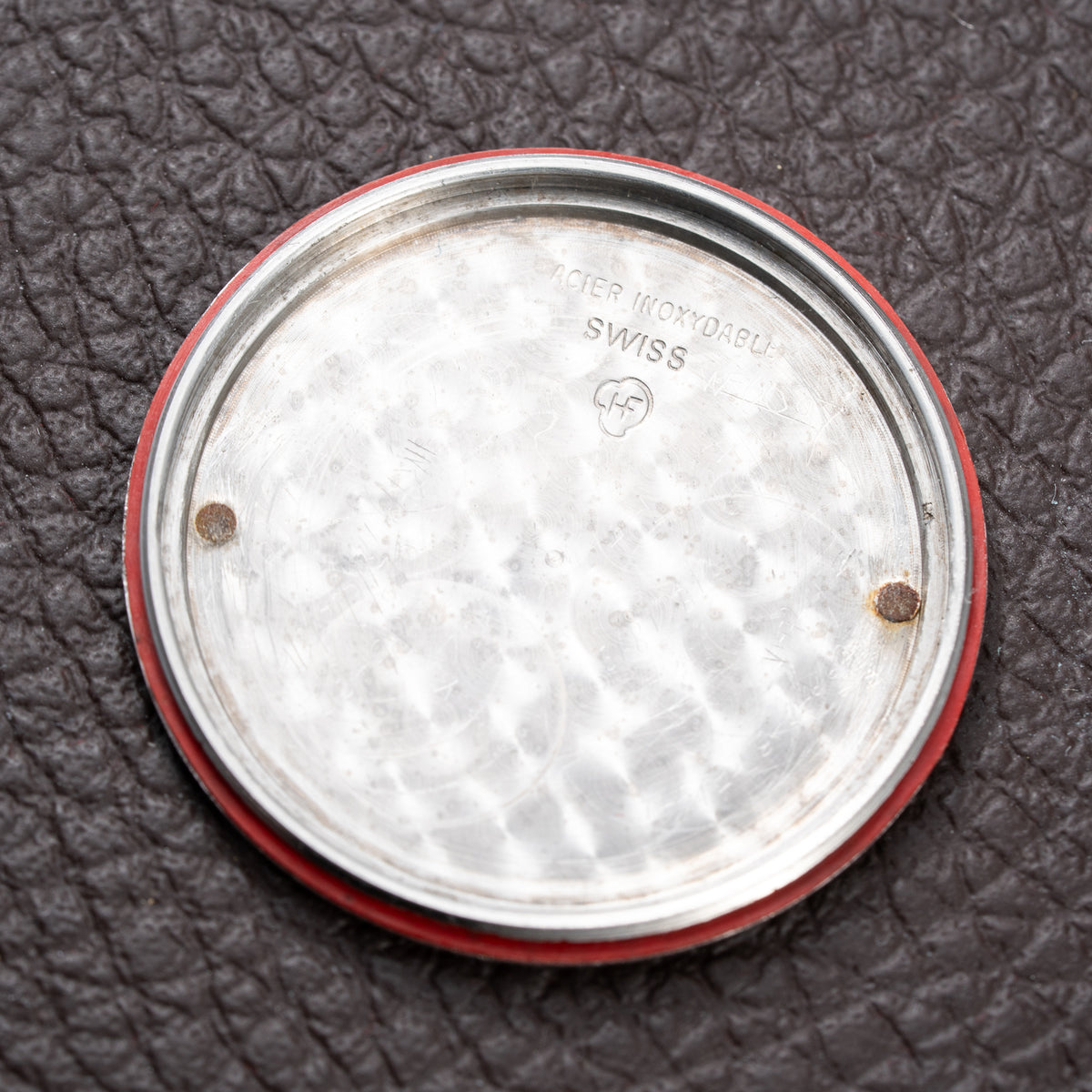 Universal Genève Polerouter Micro-Rotor Tropical Black Crosshair Dial Ref. 204610 From 1960s